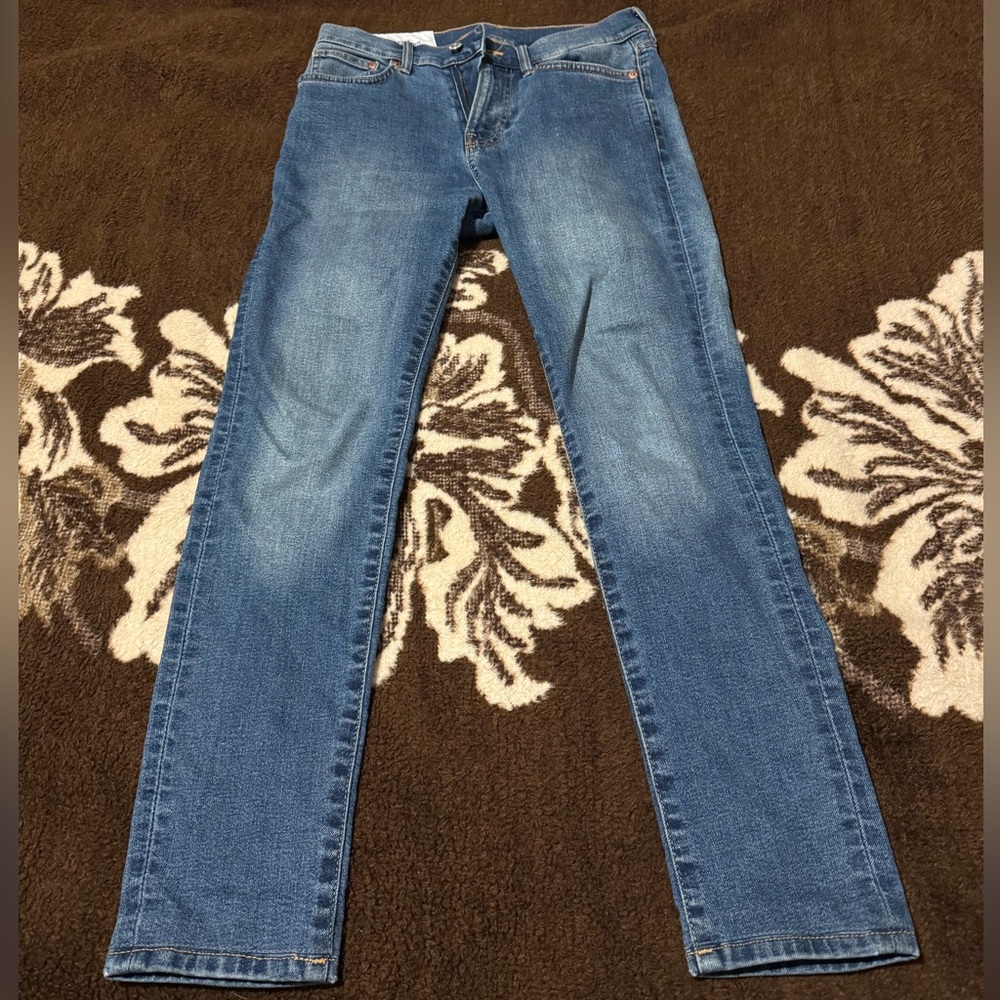 H&M skinny blue jeans